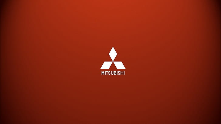 Mitsubishi Logo Red HD, cars