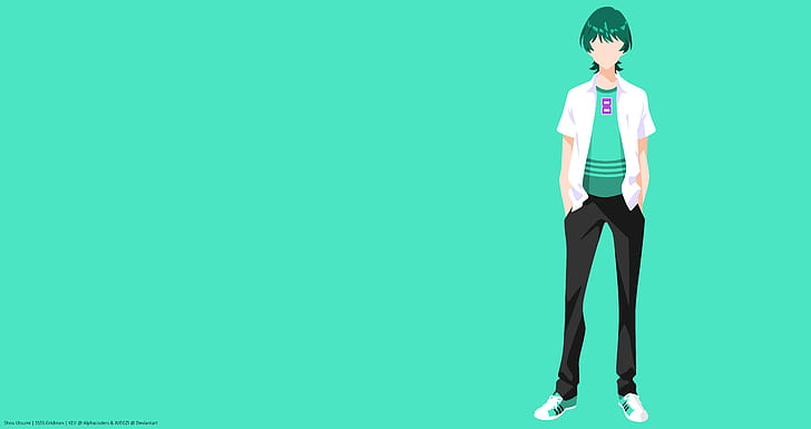 HD wallpaper: Anime, , Boy, Green Hair, Shou Utsumi | Wallpaper  Flare