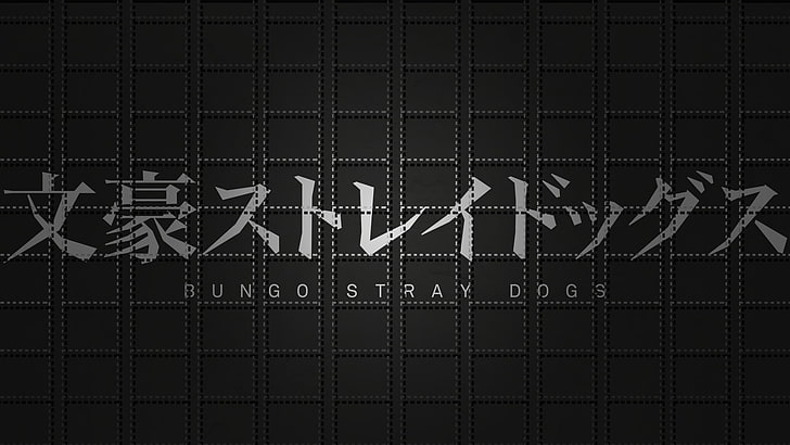 Anime, Bungou Stray Dogs, pattern, metal, no people, text, full frame, HD wallpaper