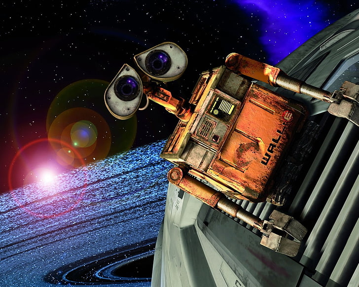 WALL-E, space, night, astronomy, sky, no people, nature, metal