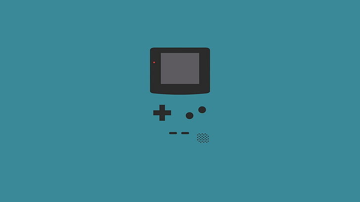 blue Nintendo Game Boy Color wallpaper, GameBoy, technology, indoors