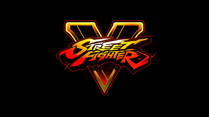 Street Fighter logo, street fighter v, fighting, insignia, symbol, HD wallpaper