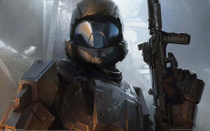 Halo, Halo 3: ODST, video games, security, protection, safety, HD wallpaper