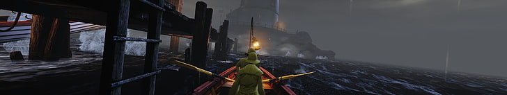 BioShock Infinite, video games, architecture, built structure