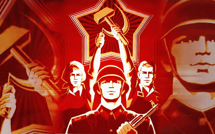 HD wallpaper: USSR, communism, Soviet Union, red army | Wallpaper Flare