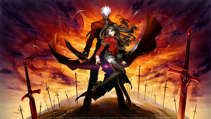 Fate/Stay Night: Unlimited Blade Works, Archer (Fate/Stay Night), HD wallpaper