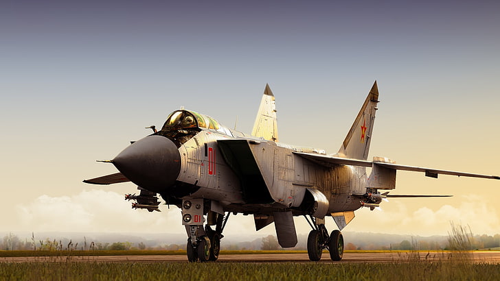Fighter, Art, MiG, Interceptor, Foxhound, The MiG-31, Alexander Iartsev, HD wallpaper