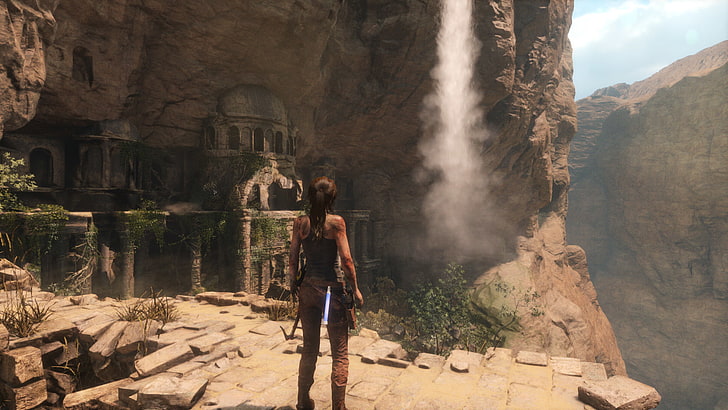 Rise of the Tomb Raider, Lara Croft, one person, full length, HD wallpaper