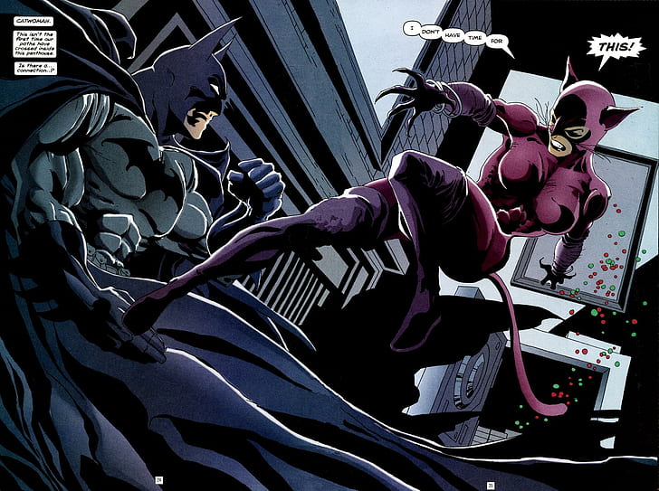 Batman, Batman: The Long Halloween, Catwoman, HD wallpaper