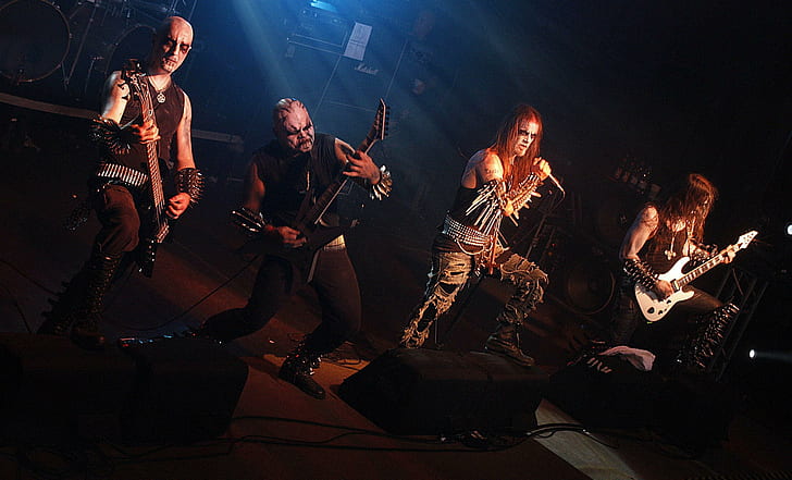 Gorgoroth Black Metal Heavy Hard Rock Band Bands Groups Group Concert Concerts Guitar Guitars HD Background, rock band, HD wallpaper