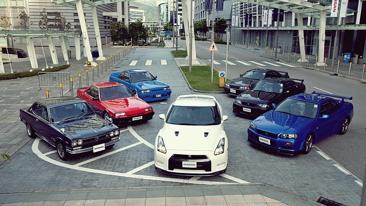 Nissan, Nissan Skyline, Nissan Skyline GT-R R34, Japanese cars, HD wallpaper