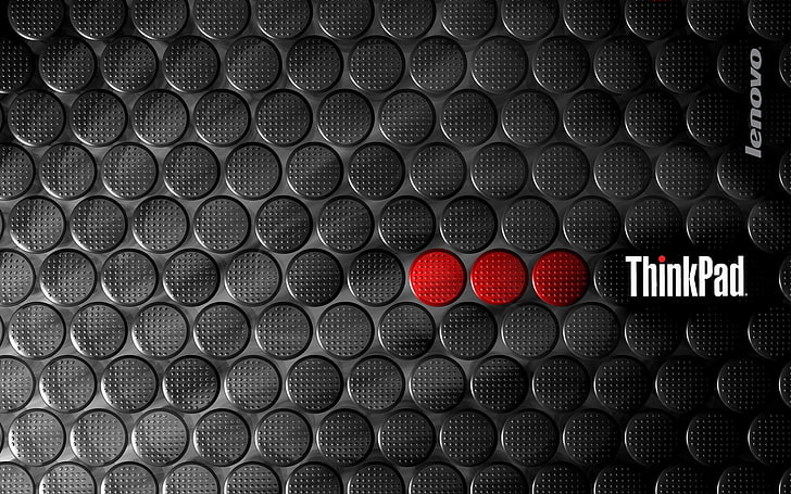 black Lenovo Thinkpad, full frame, backgrounds, pattern, repetition HD wallpaper
