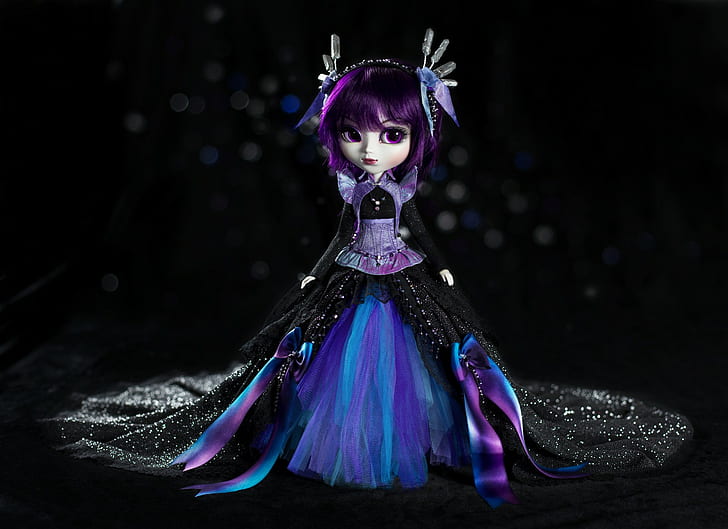 HD wallpaper: Baby Doll, bokeh, dress, purple, lights, purple dresses,  sparkles | Wallpaper Flare