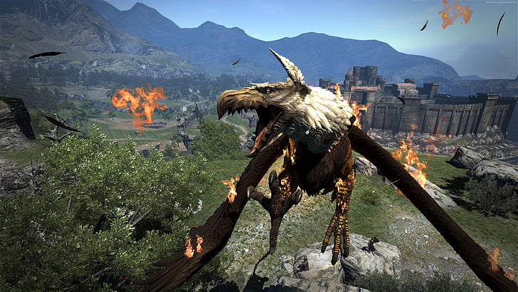 PC, Dragons Dogma: Dark Arisen, Best Games, mountain, nature