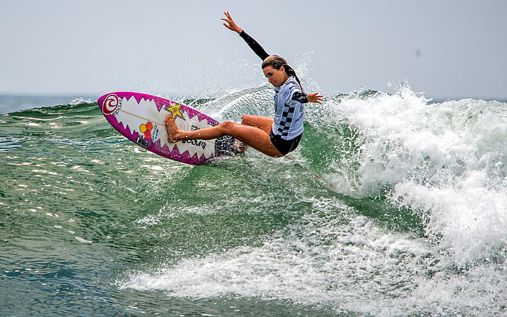 Surfer Girl On Malibu Beach 16853, HD wallpaper