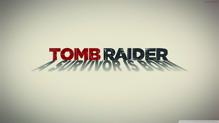 tomb raider, text, communication, western script, studio shot, HD wallpaper