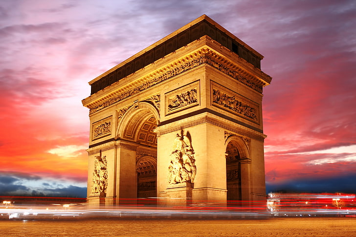 Arc de Triomphe 1080P, 2K, 4K, 5K HD wallpapers free download | Wallpaper  Flare