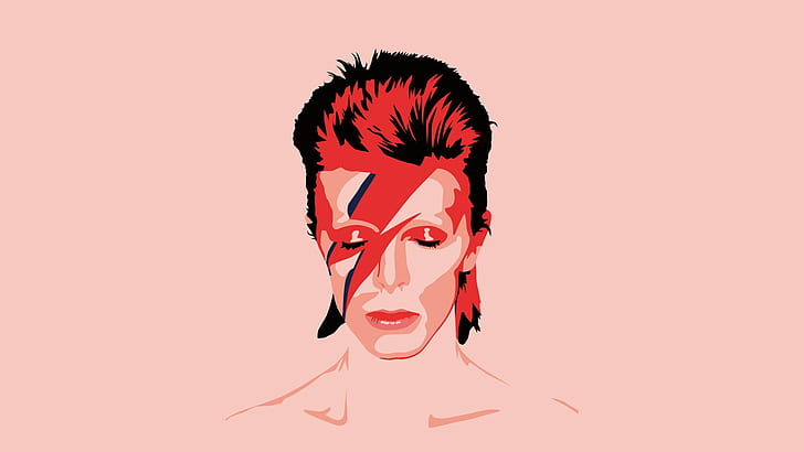 Download David Bowie Abstract Digital Art Wallpaper  Wallpaperscom
