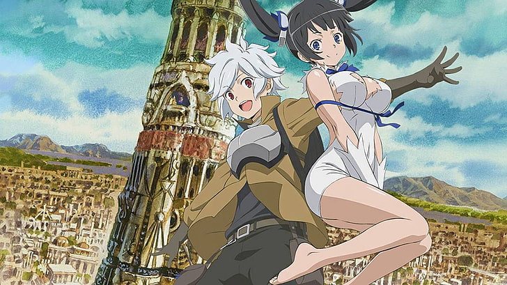 Anime, Is It Wrong to Try to Pick Up Girls in a Dungeon?, Bell Cranel, HD wallpaper