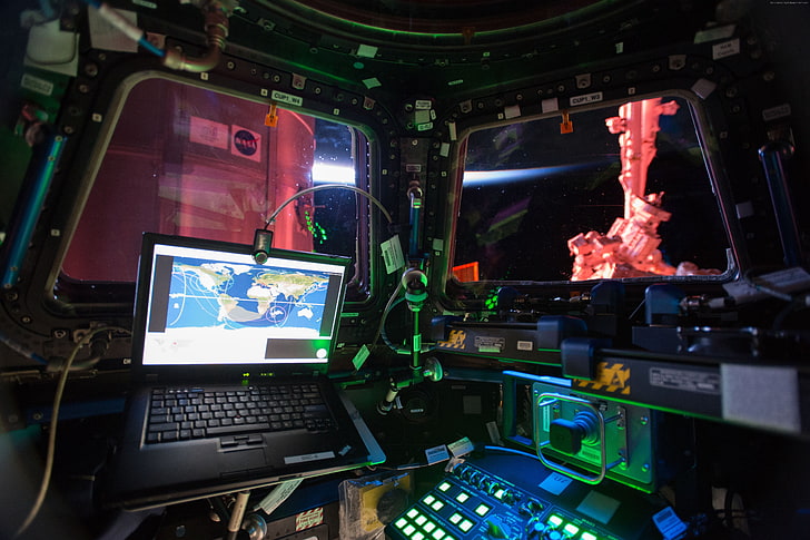 laptop, ISS-42/43, space ship, Cupol, Photo of the Day, track