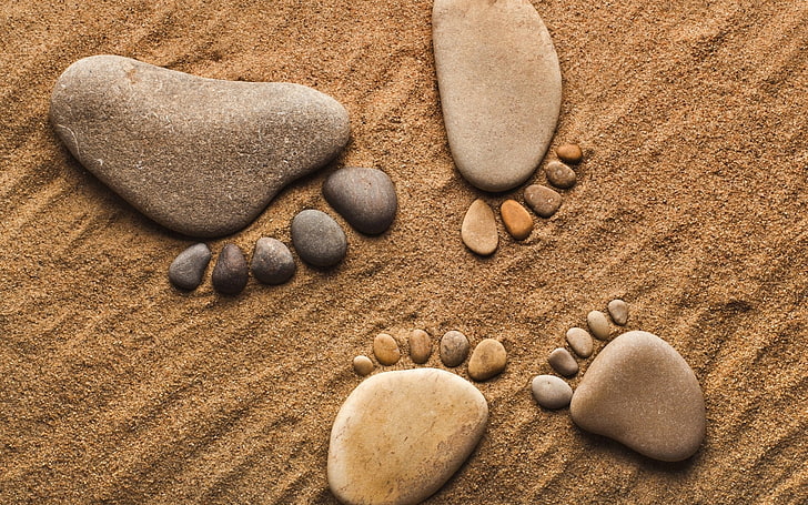 bokek, feet, hang, legs, mood, pebbles, rocks, sand, stones