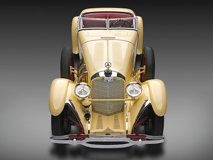 1928, 680s, benz, mercedes, retro, roadster, saoutchik, supercar, HD wallpaper