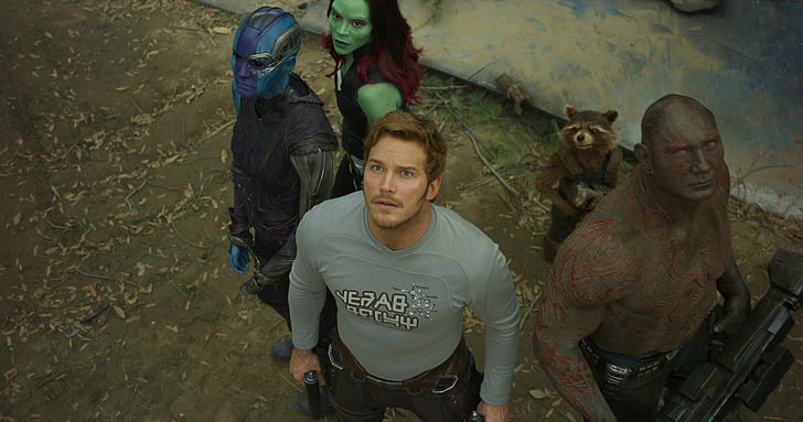 Movie, Guardians of the Galaxy Vol. 2, Chris Pratt, Dave Bautista