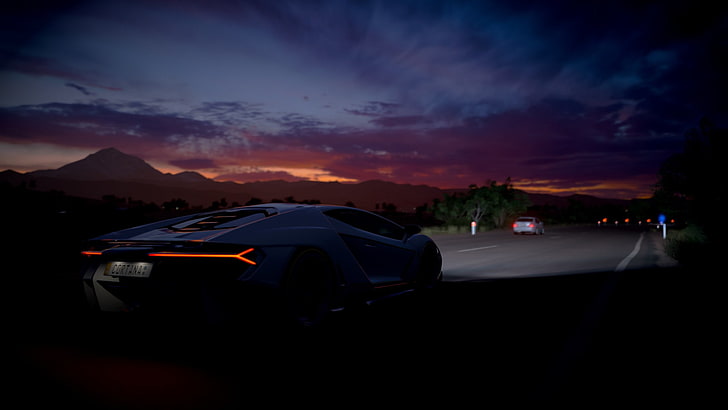 4, car, Forza horizon 3, Lamborghini Centenario LP770, video games, HD wallpaper