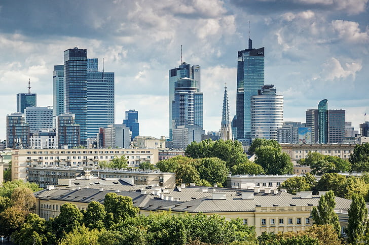 Warsaw, Poland, skyscraper