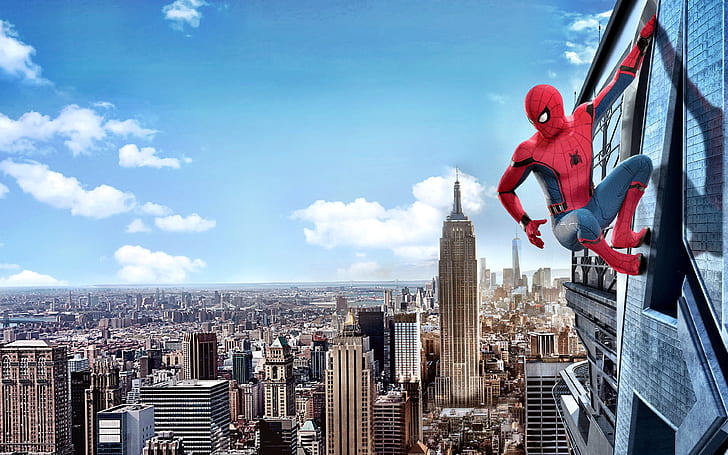 4K, Spider-Man: Homecoming, HD wallpaper