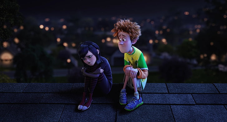 Hotel Transylvania, child, full length, males, two people, childhood