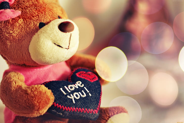 toys, Bear, love, Valentines Day
