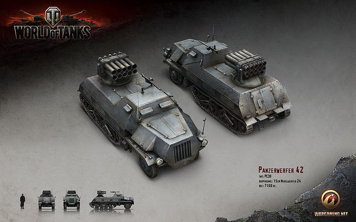World of Tanks poster, wargaming, video games, transportation