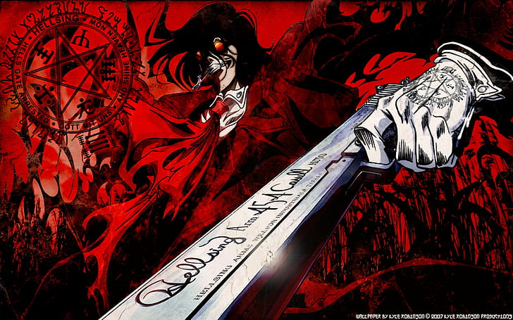 hellsing alucard vampires 1680x1050  Anime Hellsing HD Art