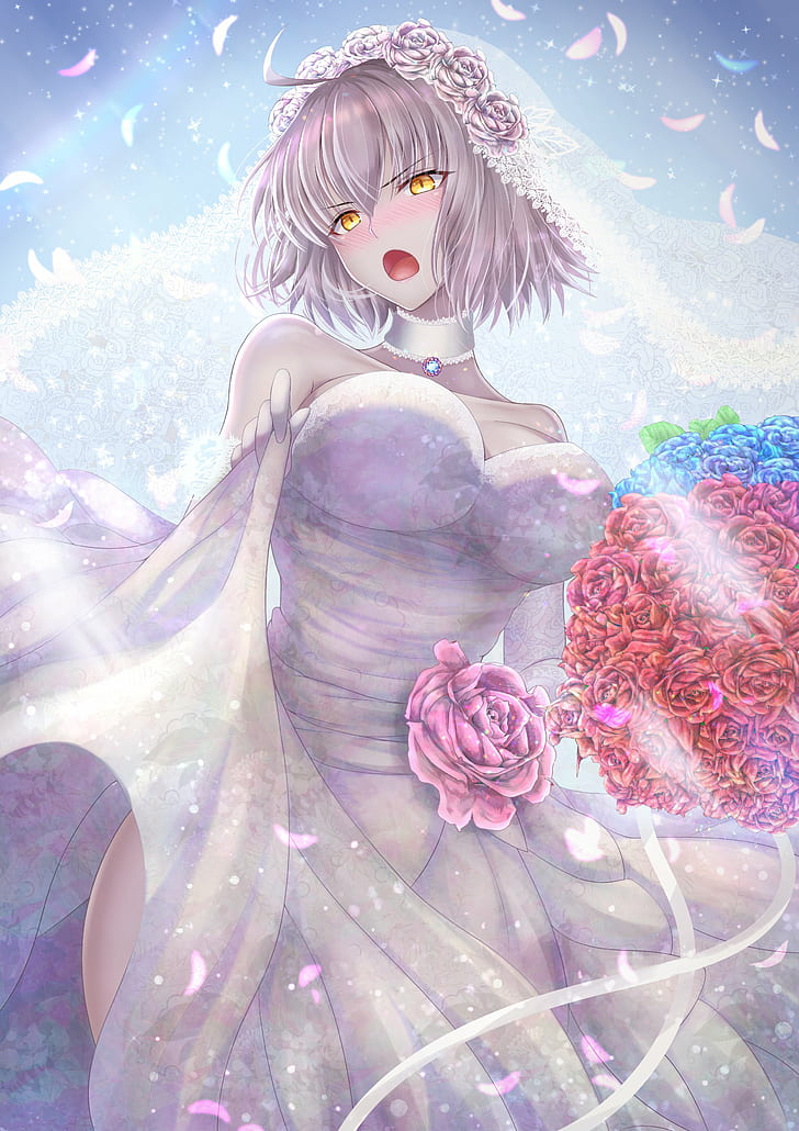 Fate/Grand Order, Jeanne (Alter) (Fate/Grand Order), anime, HD wallpaper