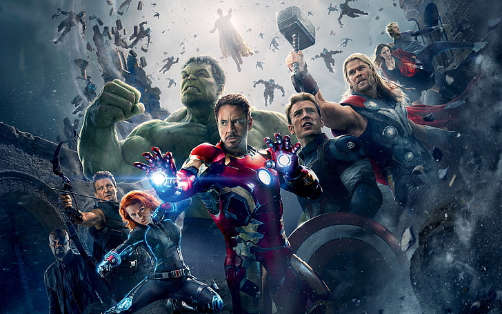 Marvel Avengers, The Avengers, Avengers: Age of Ultron, Thor, HD wallpaper
