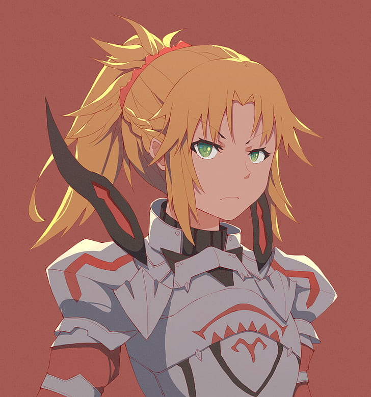 Fate Series, Fate/Apocrypha, anime girls, Saber of Red, Mordred (Fate/Apocrypha)