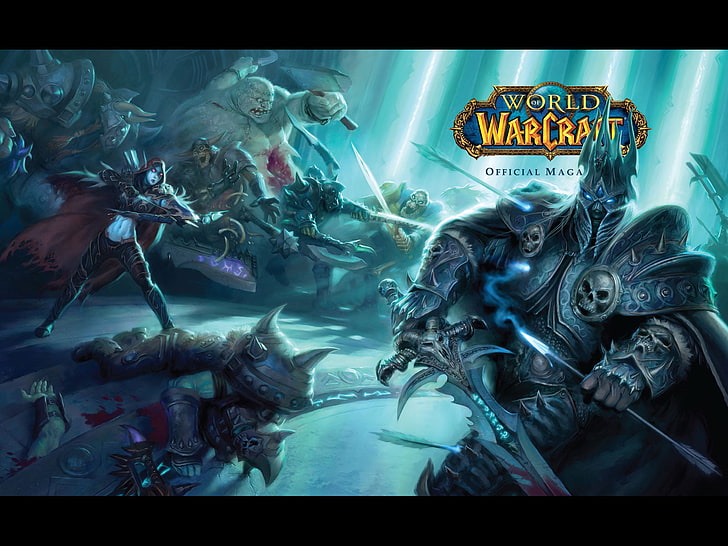 World of Warcraft digital wallpaper, Arthas, Sylvanas Windrunner
