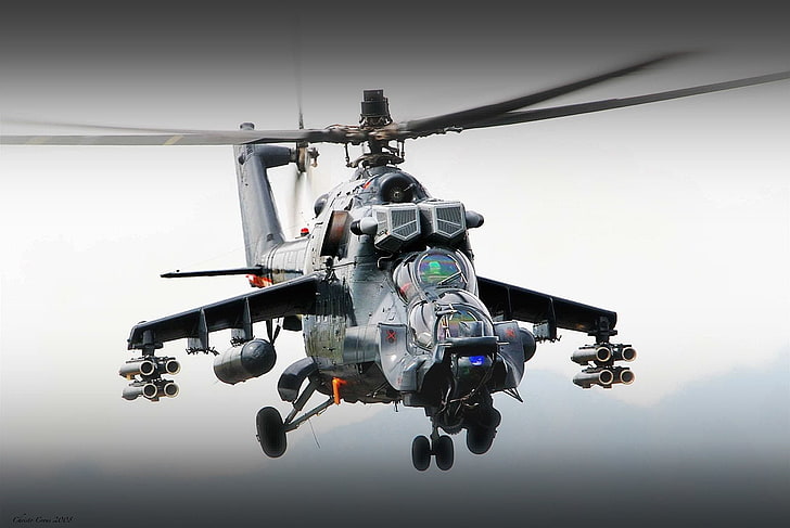 Military Helicopters, Mil Mi-24