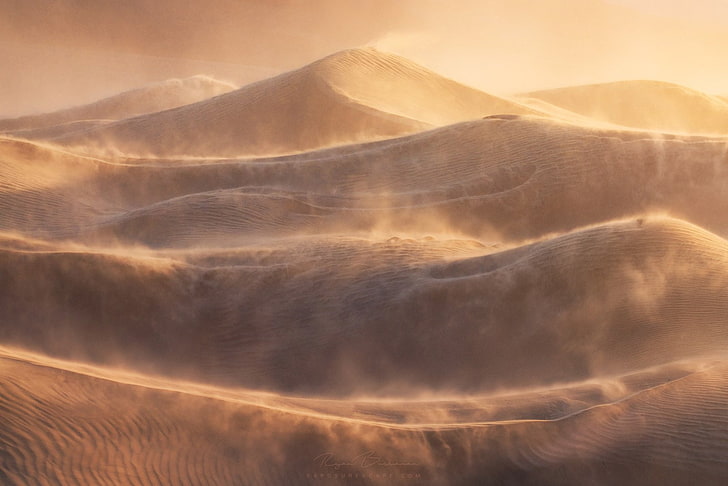 Earth, Death Valley, California, Desert, Dune, Nature, Sand