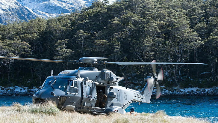 military helicopters soldier royal new zealand air force nhindustries nh90 military aircraft new zealand, HD wallpaper