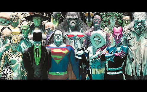 HD wallpaper: DC Comics villain illustration, villains, Bizarro, Joker,  Brainiac | Wallpaper Flare