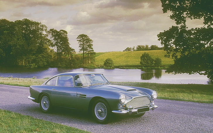 Aston Martin, Aston Martin DB5, British cars, mode of transportation, HD wallpaper