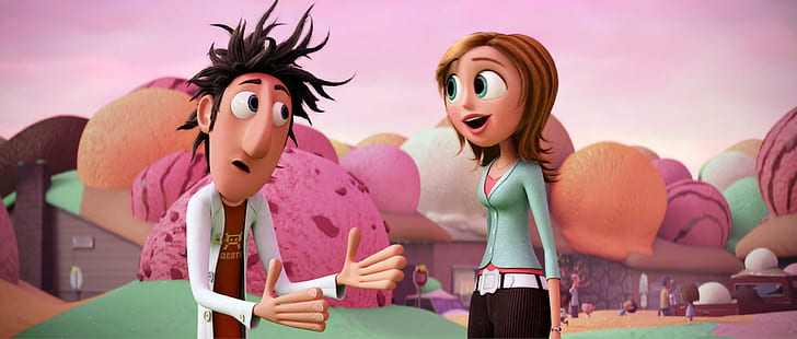 cloudy with a chance of meatballs, HD wallpaper