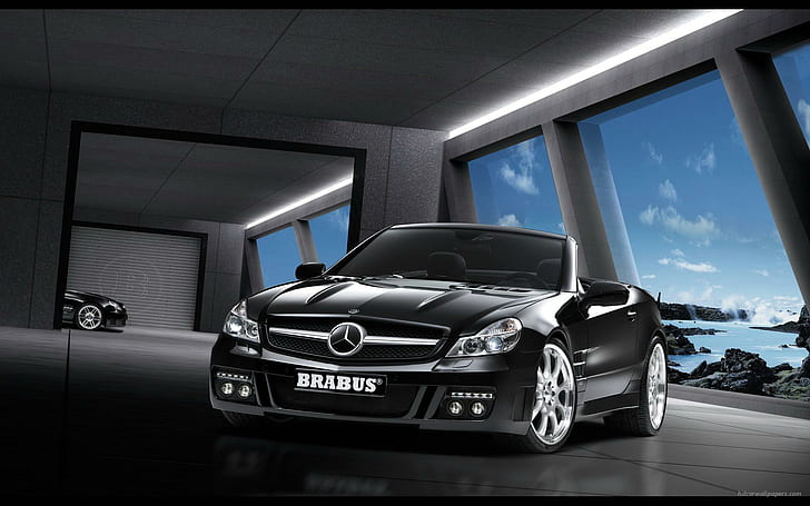Brabus Mercedes SL Class, mercedes benz, HD wallpaper