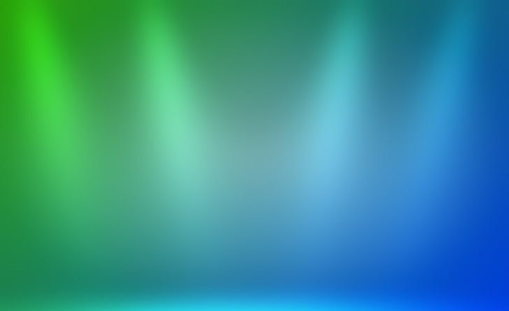 Windows Vista Aero 10, blue, backgrounds, green color, abstract HD wallpaper