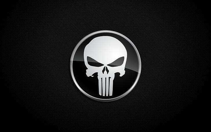 background, skull, Punisher, HD wallpaper