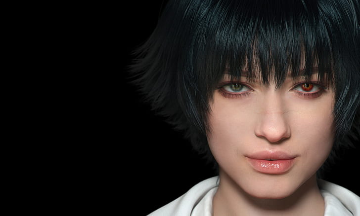 focus, face, Lady, devil may cry 5, dmc 5