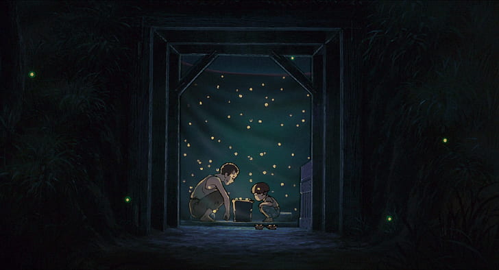 anime, Grave of the Fireflies, Studio Ghibli