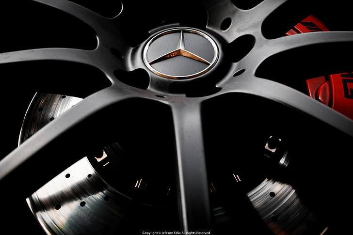 Mercedes-Benz C63 AMG, car, HD wallpaper